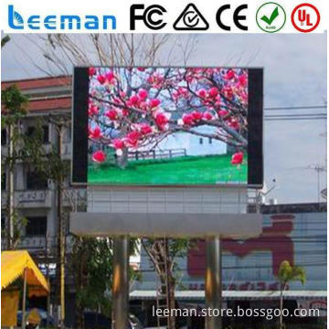 outdoor full color monitor led display p10 led display aluminium profile background led billboard